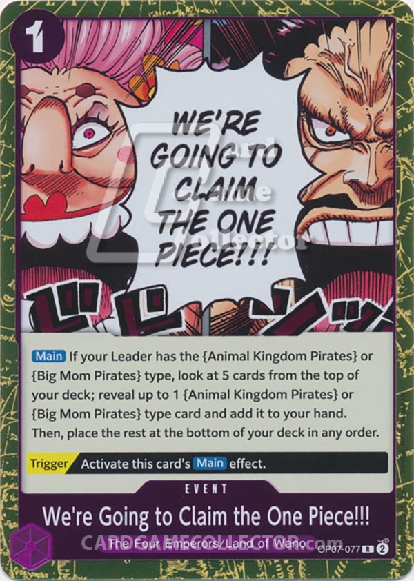 One Piece TCG (2022): We're Going to Claim the One Piece!!!