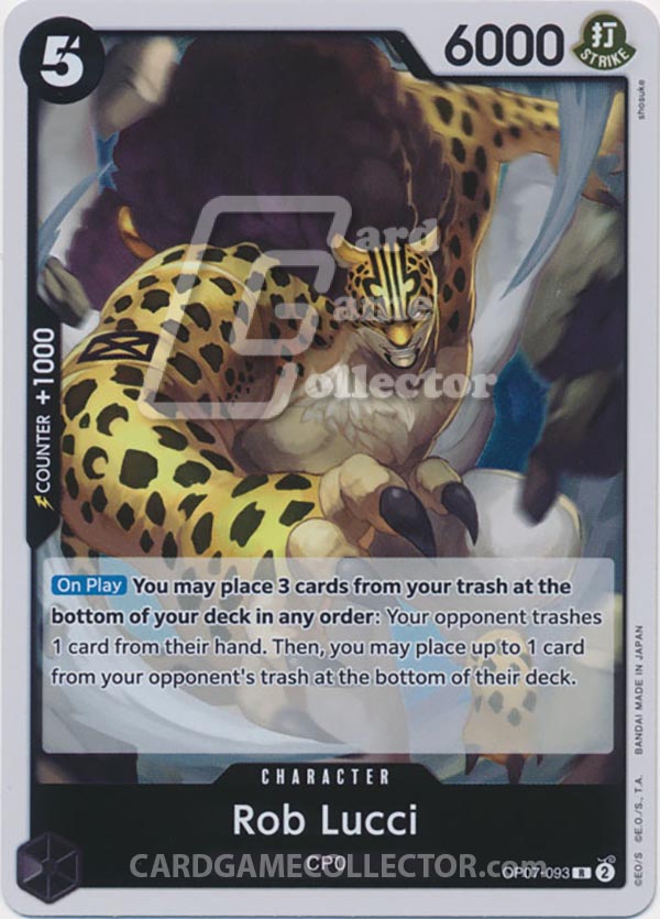 One Piece TCG (2022): Rob Lucci