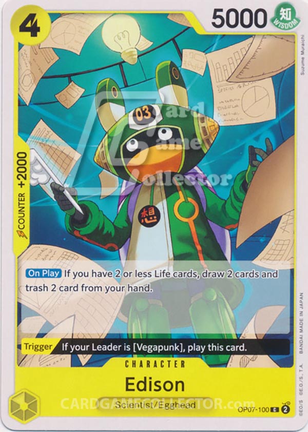 One Piece TCG (2022): Edison