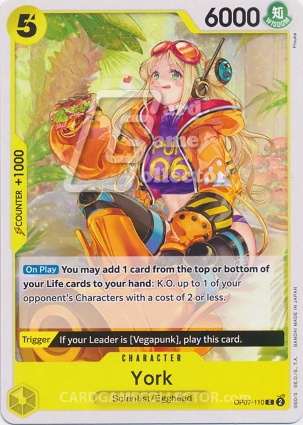 One Piece TCG (2022): York