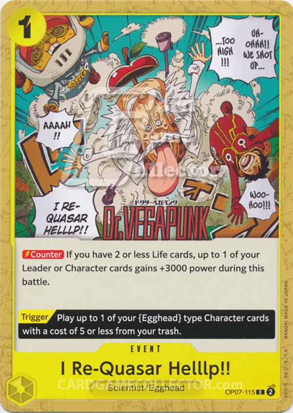 One Piece TCG (2022): I Re-Quasar Helllp!!