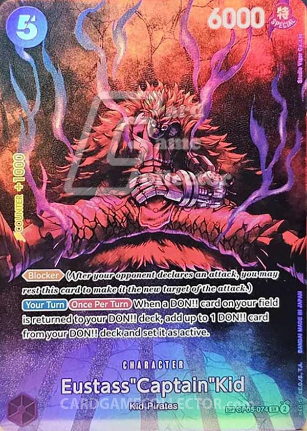 One Piece TCG (2022): Eustass