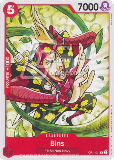 One Piece TCG (2022): Bins
