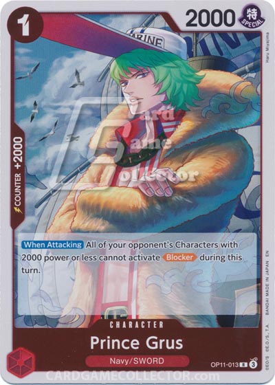 One Piece TCG (2022): Prince Grus