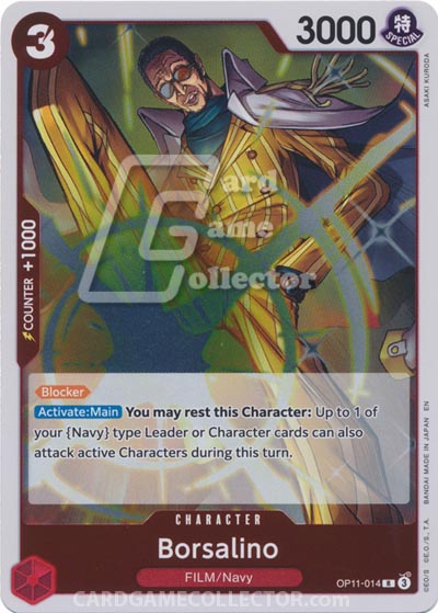 One Piece TCG (2022): Borsalino