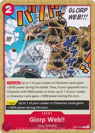 One Piece TCG (2022): Glorp Web!!