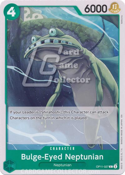 One Piece TCG (2022): Bulge-Eyed Neptunian