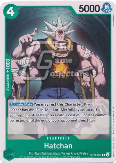 One Piece TCG (2022): Hatchan