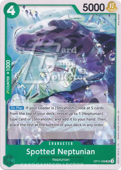 One Piece TCG (2022): Spotted Neptunian
