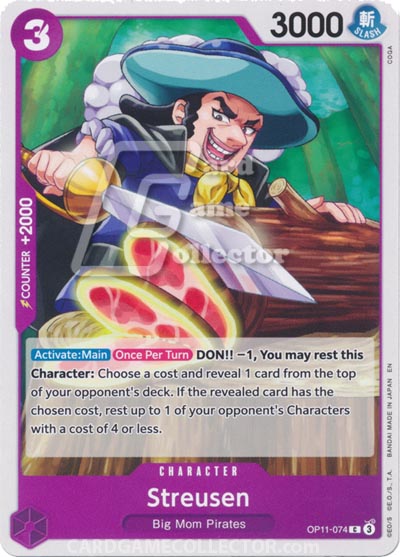 One Piece TCG (2022): Streusen