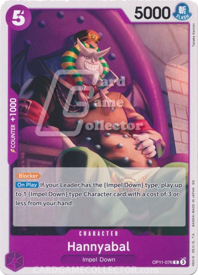 One Piece TCG (2022): Hannyabal