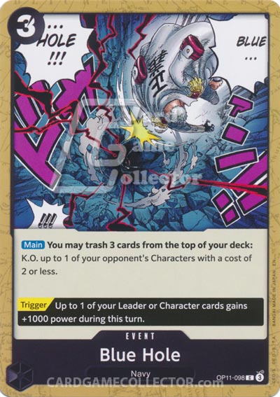 One Piece TCG (2022): Blue Hole