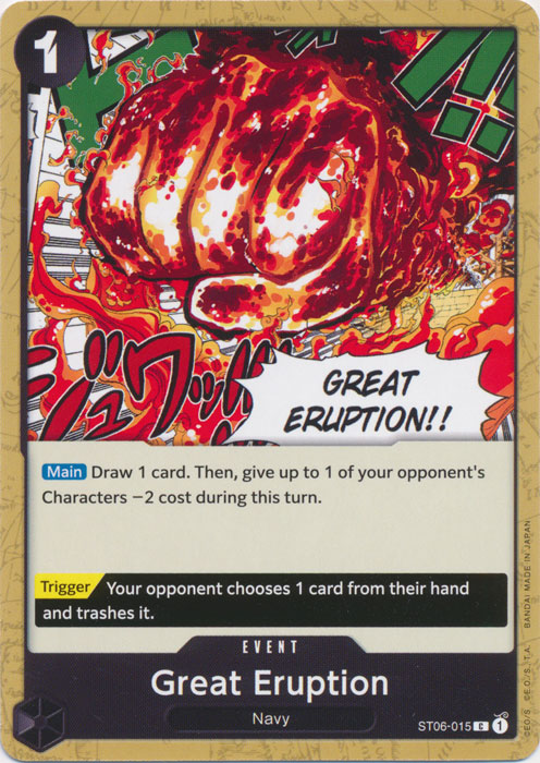 One Piece TCG (2022): Great Eruption