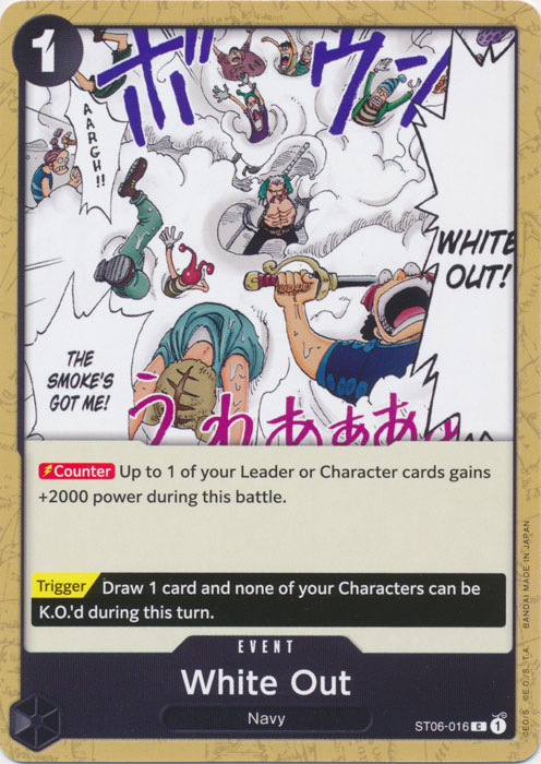 One Piece TCG (2022): White Out