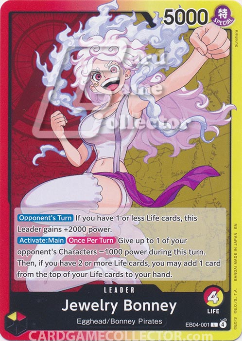One Piece TCG (2022): Jewelry Bonney