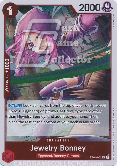 One Piece TCG (2022): Jewelry Bonney