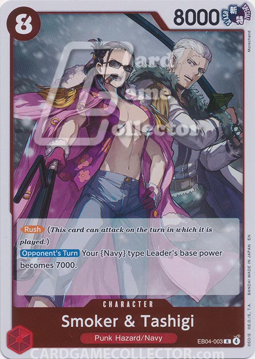 One Piece TCG (2022): Smoker & Tashigi