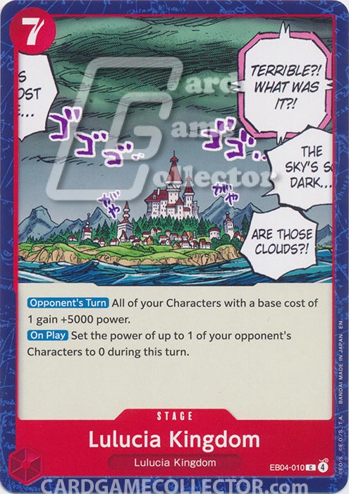 One Piece TCG (2022): Lulucia Kingdom