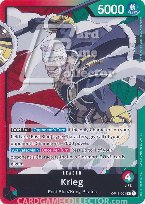 One Piece TCG (2022): Krieg