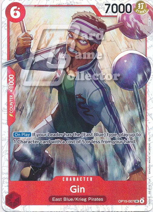 One Piece TCG (2022): Gin