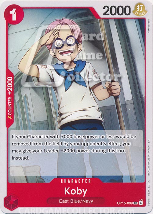 One Piece TCG (2022): Koby