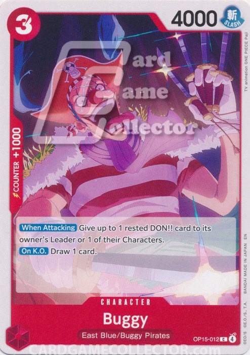 One Piece TCG (2022): Buggy