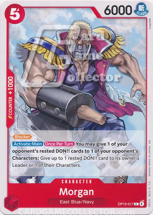 One Piece TCG (2022): Morgan