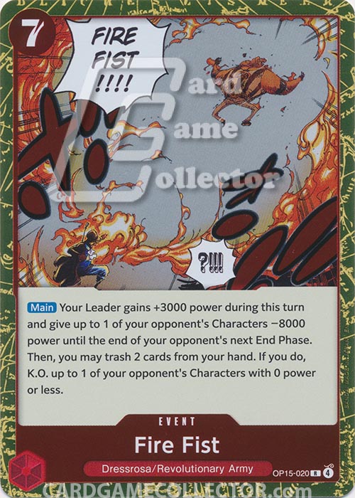One Piece TCG (2022): Fire Fist