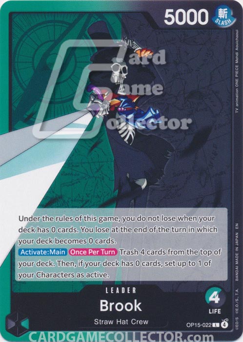 One Piece TCG (2022): Brook