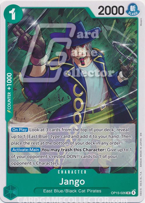One Piece TCG (2022): Jango