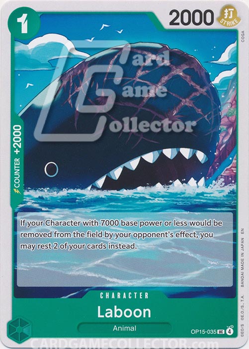 One Piece TCG (2022): Laboon