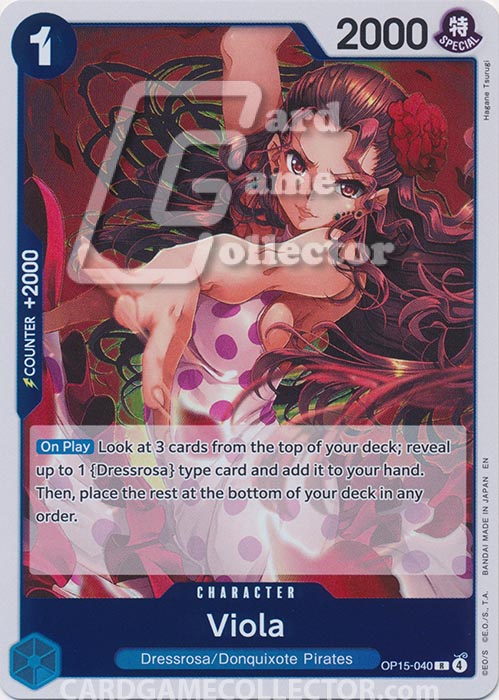 One Piece TCG (2022): Viola