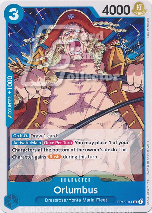 One Piece TCG (2022): Orlumbus