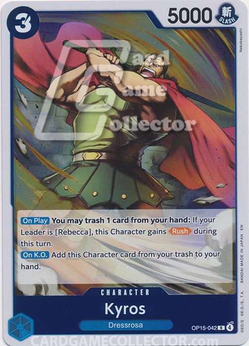 One Piece TCG (2022): Kyros