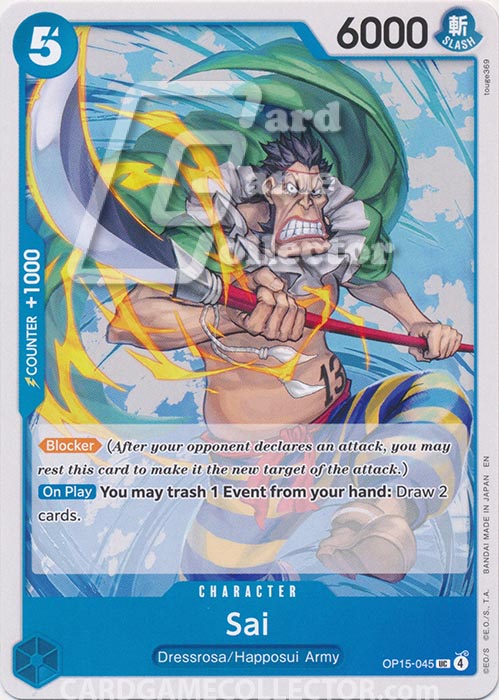 One Piece TCG (2022): Sai