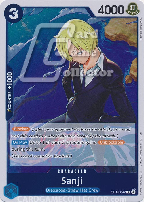One Piece TCG (2022): Sanji