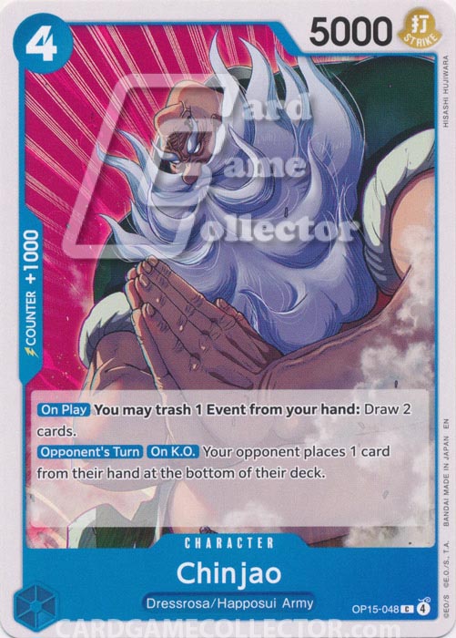 One Piece TCG (2022): Chinjao