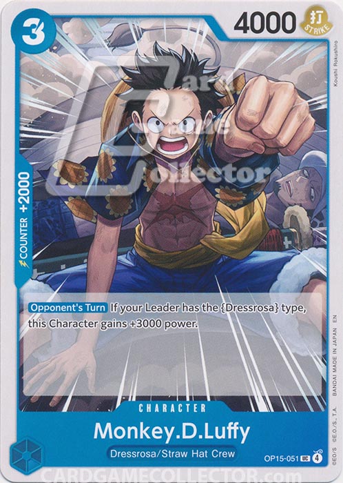 One Piece TCG (2022): Monkey D Luffy