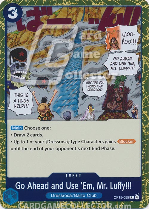 One Piece TCG (2022): Go Ahead and Use 'Em, Mr  Luffy!!!