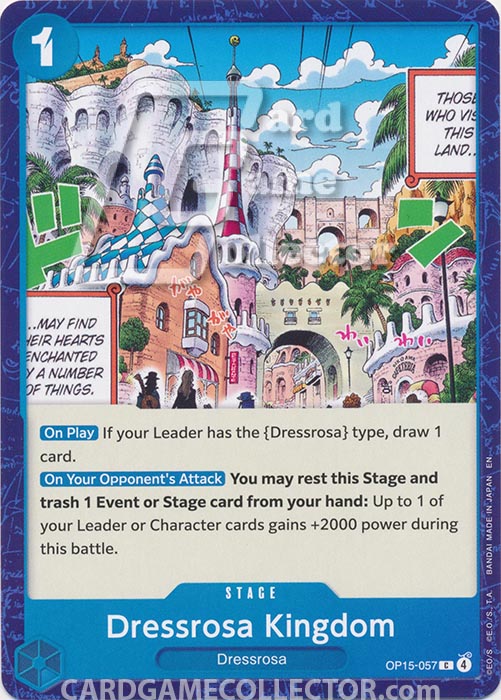 One Piece TCG (2022): Dressrosa Kingdom
