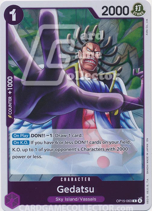 One Piece TCG (2022): Gedatsu