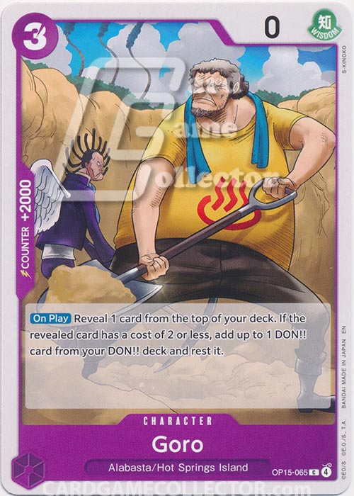 One Piece TCG (2022): Goro