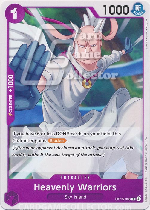 One Piece TCG (2022): Heavenly Warriors