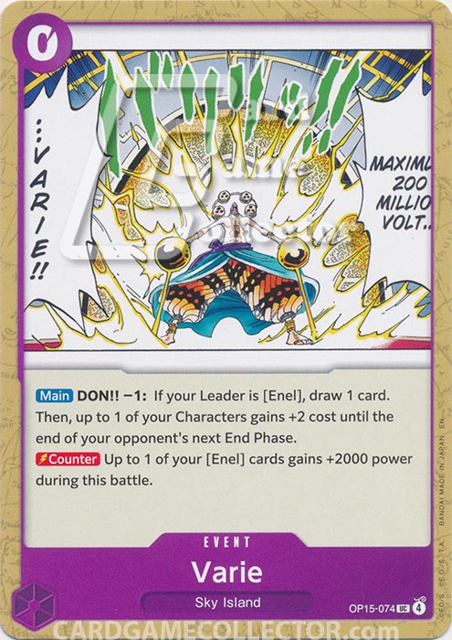One Piece TCG (2022): Varie