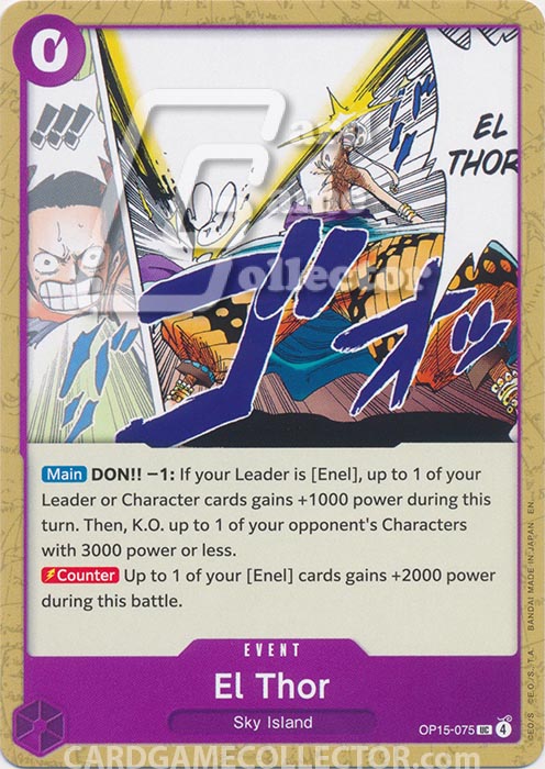 One Piece TCG (2022): El Thor