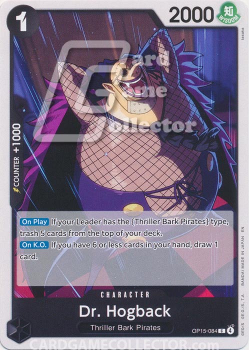 One Piece TCG (2022): Dr.  Hogback
