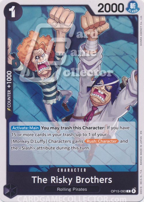 One Piece TCG (2022): The Risky Brothers