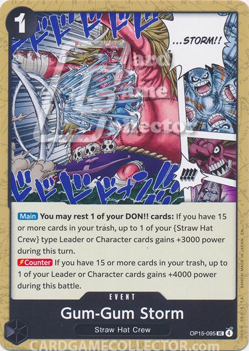 One Piece TCG (2022): Gum-Gum Storm