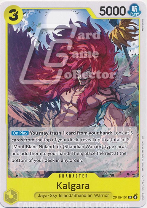 One Piece TCG (2022): Kalgara