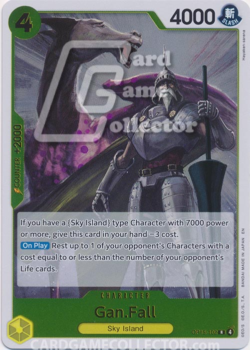 One Piece TCG (2022): Gan Fall